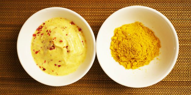 如果你正在节食，如何更换蛋黄酱：咖喱酸奶酱