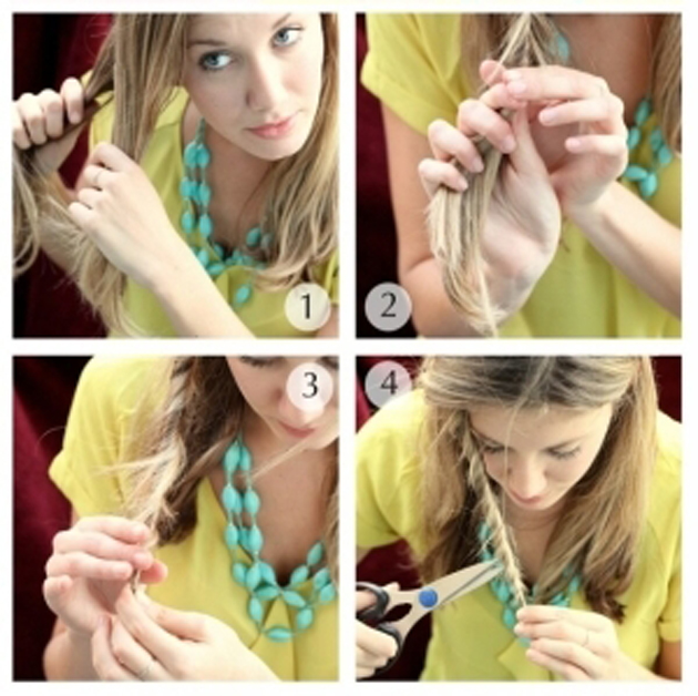 An easy way to get rid of split ends