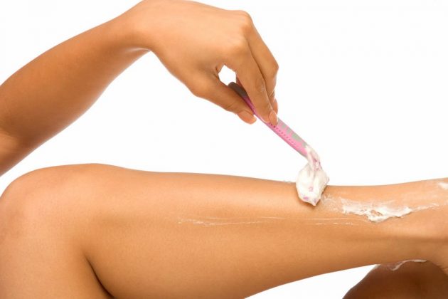 How to shave your legs without shaving foam