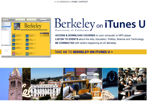 UC Berkeley sur iTunes U