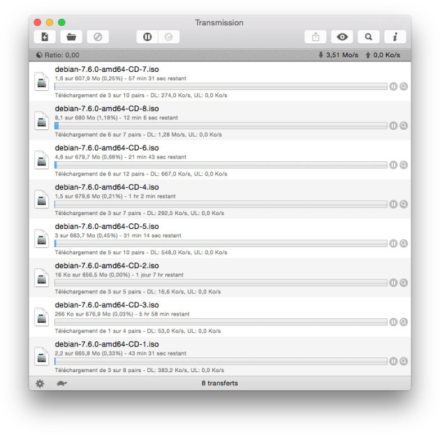 Μετάδοση για OS X