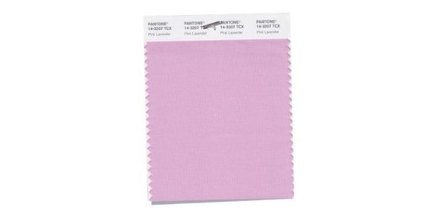 फैशनेबल रंग 2018: गुलाबी लैवेंडर