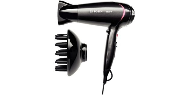 Regalos para el 8 de marzo: Bosch PHD 5962 Black Hairdryer