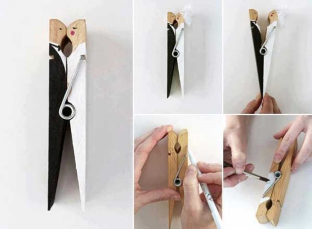 DIYs-कर सकते हैं-मेकअप के साथ-clothespins-8