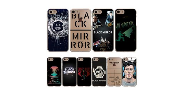 Olcsó borítók iPhone-ra: Cover «Black mirror»