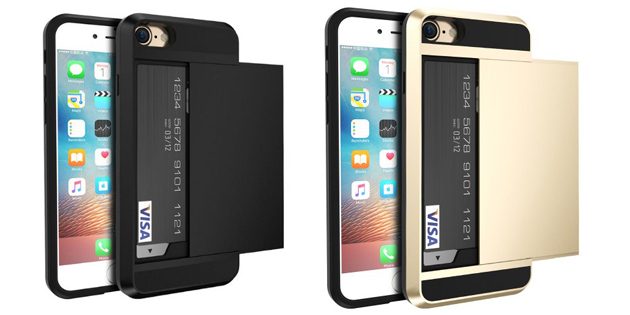 Cheap covers for iPhone: Case with compartment