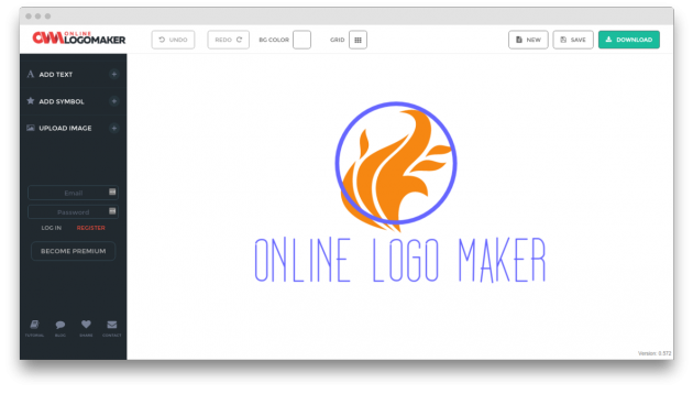 Онлайн лого машина