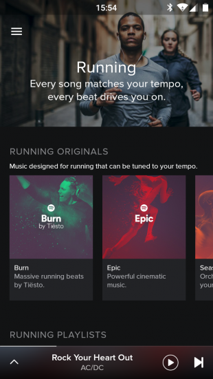Spotify streaming service