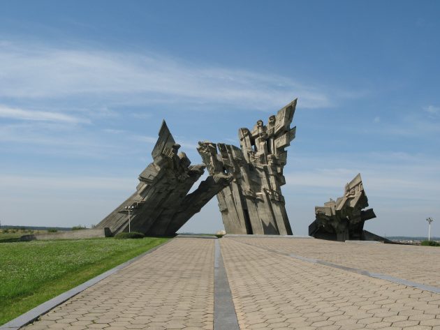 Litauen, ein Denkmal