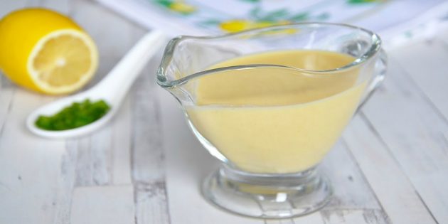 Cómo reemplazar la mayonesa, si estás a dieta: aderezo de limón