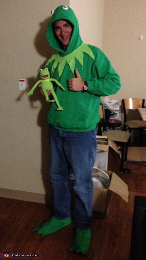 Odijela za Halloween. Žaba Kermit