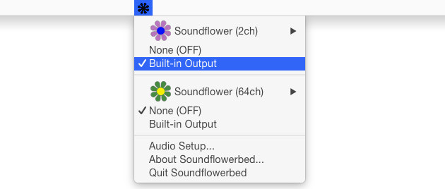 soundflower quicktime