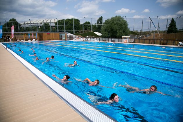 Trening plivanja za Urban Tri
