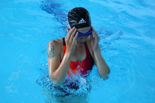 Urban Tri trening plivanja: prvi udarci
