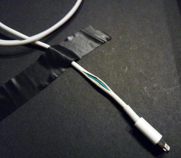 How to fix an iPhone cable