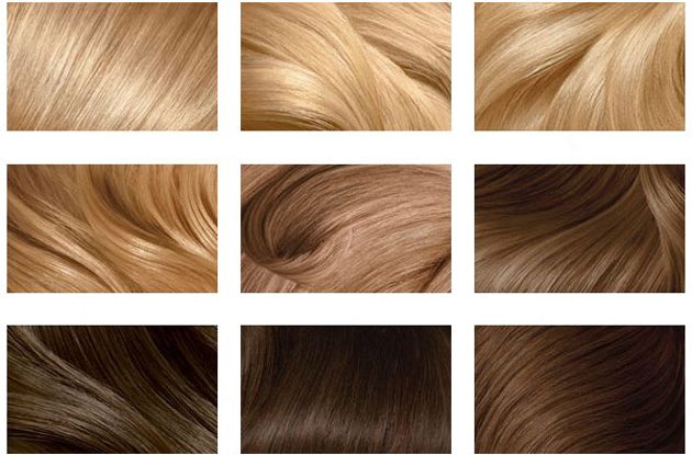 Kako obojiti kosu: Paleta boja kose