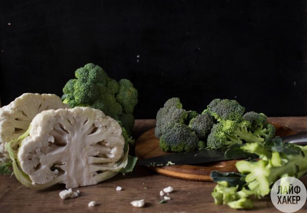 Blanks for vinteren. broccoli