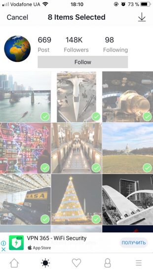 Jak stahovat fotografie z aplikace Instagram pomocí aplikace InstaSaver