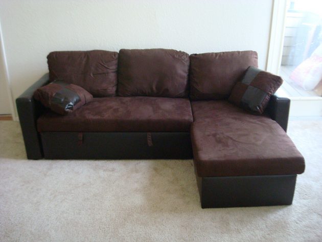 How to choose a sofa: Sofa with ottoman
