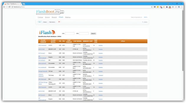 FlashBoot.ru का उपयोग कर फ्लैश ड्राइव को पुनर्स्थापित कैसे करें