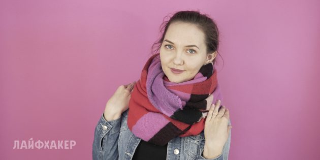 Cómo atar una bufanda: un collar estrecho
