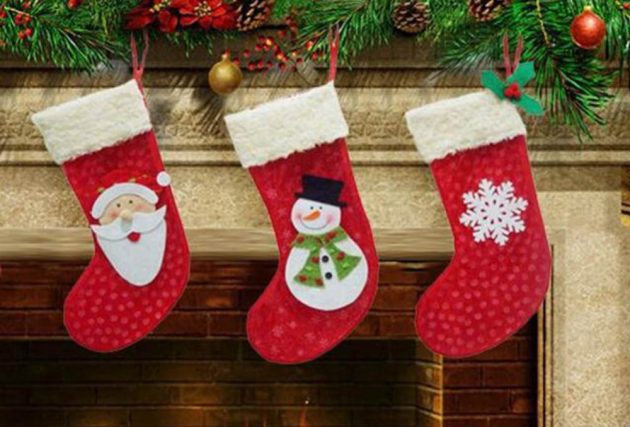Artículos navideños: Calcetines navideños