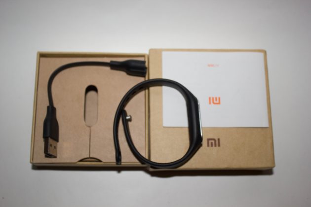 Xiaomi Mi Band 1S: paquete