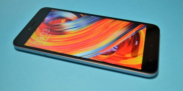 Xiaomi Redmi הערה 5a: איכות המסך