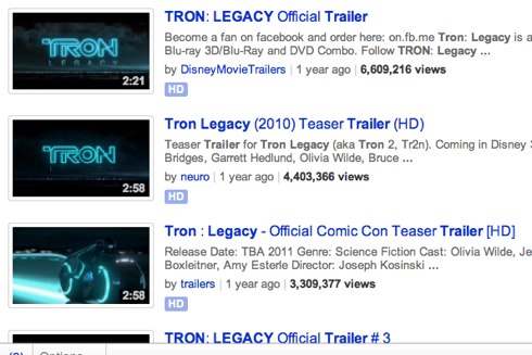 Tron_ Legacy trailer, hd