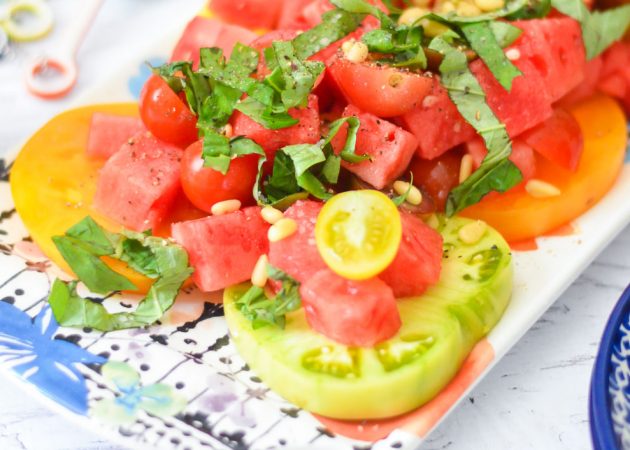 salade au melon d'eau: recette