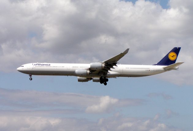 汉莎航空公司的空中客车A340-600