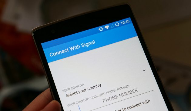 signaali ja android sms