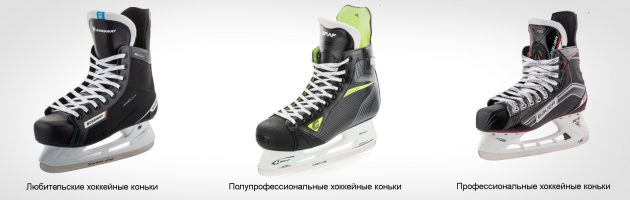 איך לבחור skates: סוגים של הוקי skates מבחינת החלקה
